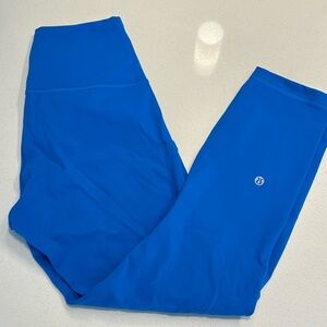 lululemon athletica Bright Blue High-Rise Leggings
